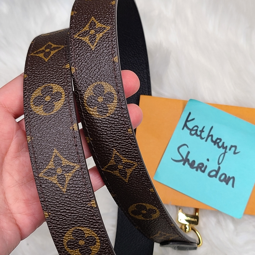 GUC LOUIS VUITTON LV TOURNELLE MONO BLACK STRAP - Picture 3 of 10